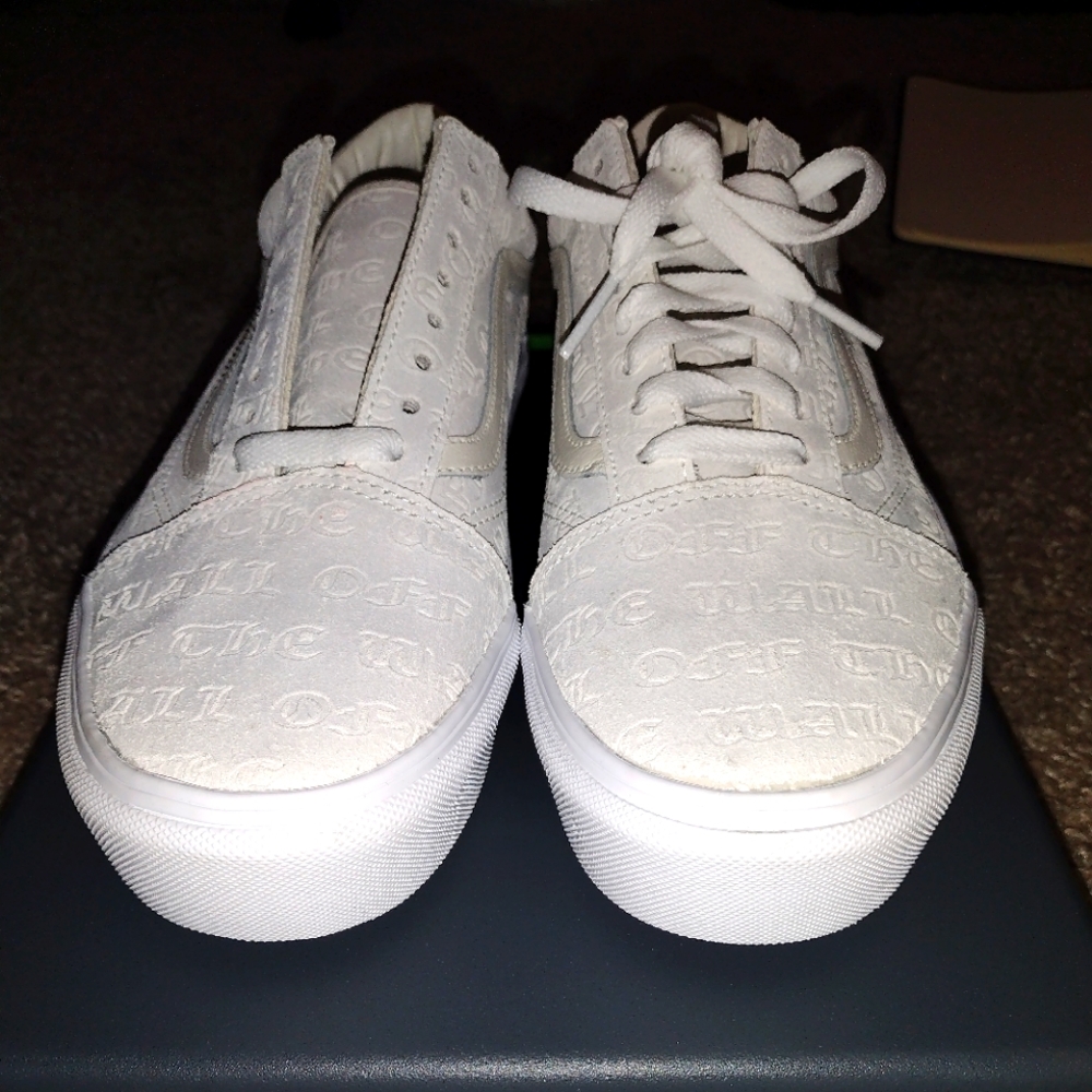 Van platform beige shoes (unisex)